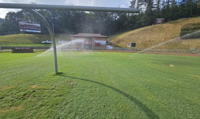 Swain football field irrigation