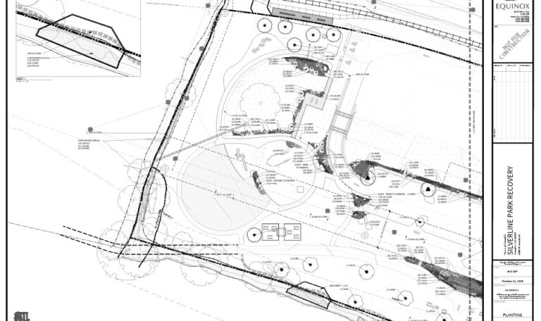 Park planting schematic