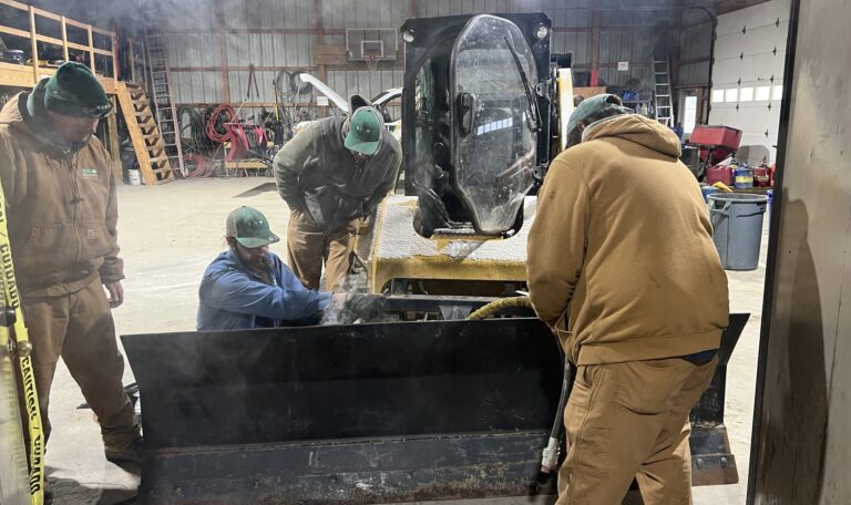 work snow plow